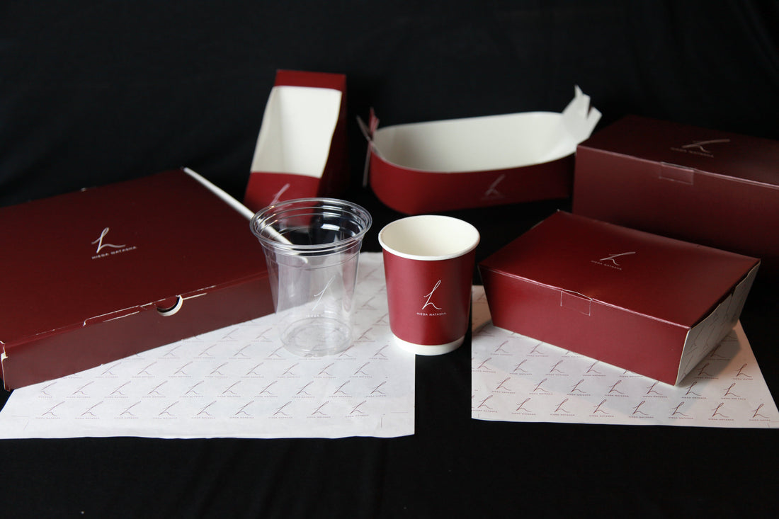Custom Printed F&B Packaging for Pop-Up Events