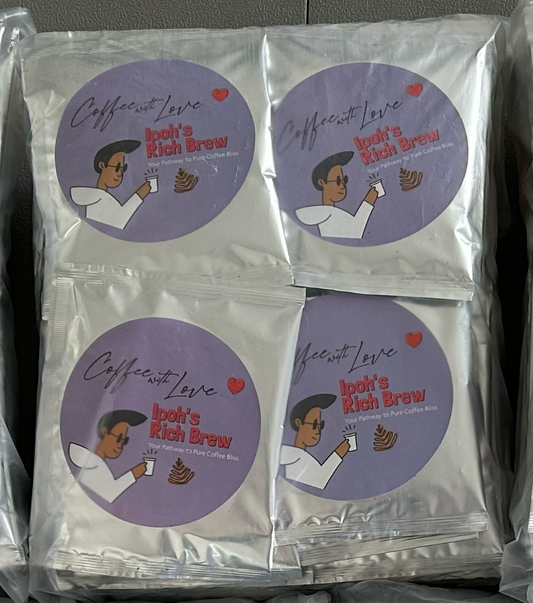 [Loose 40pcs/pack] Ipoh Coffee - Coffee with Love, Malaysia Hometown Coffee