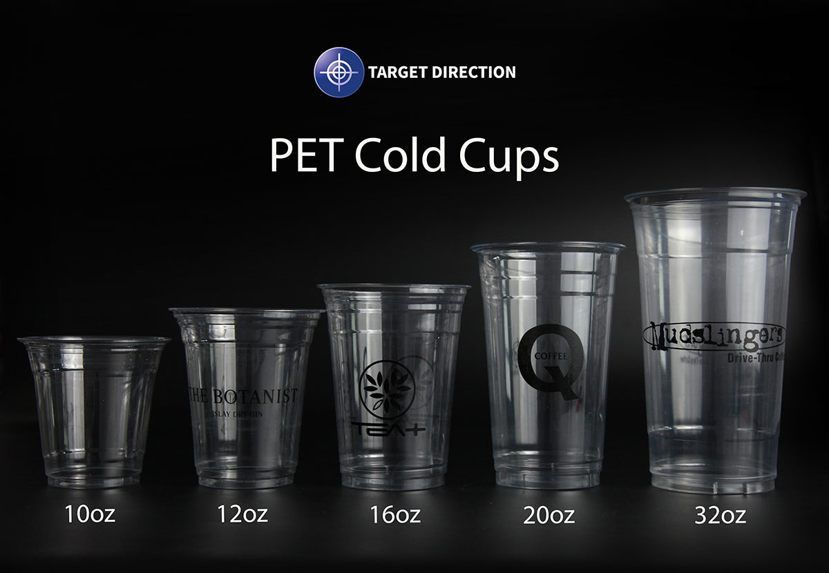 PET Cold Cups [Custom Printing]