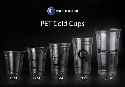 PET Cold Cups [Custom Printing]