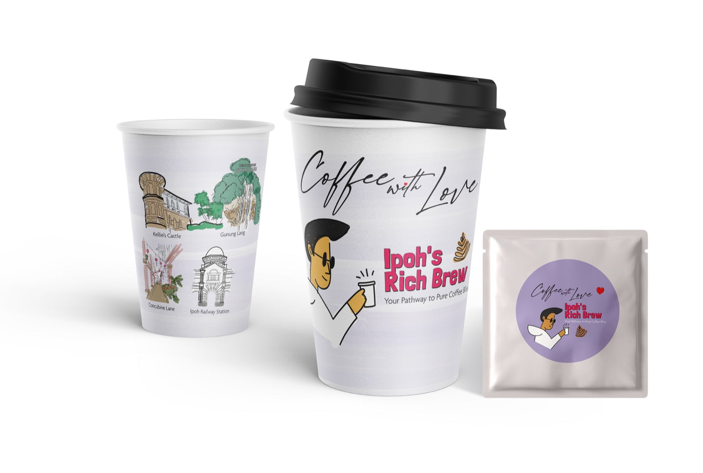 [COFFEE WITH LOVE] 5 Malaysian Kopi Flavour - Penang, Seremban, Ipoh, Malacca, Klang