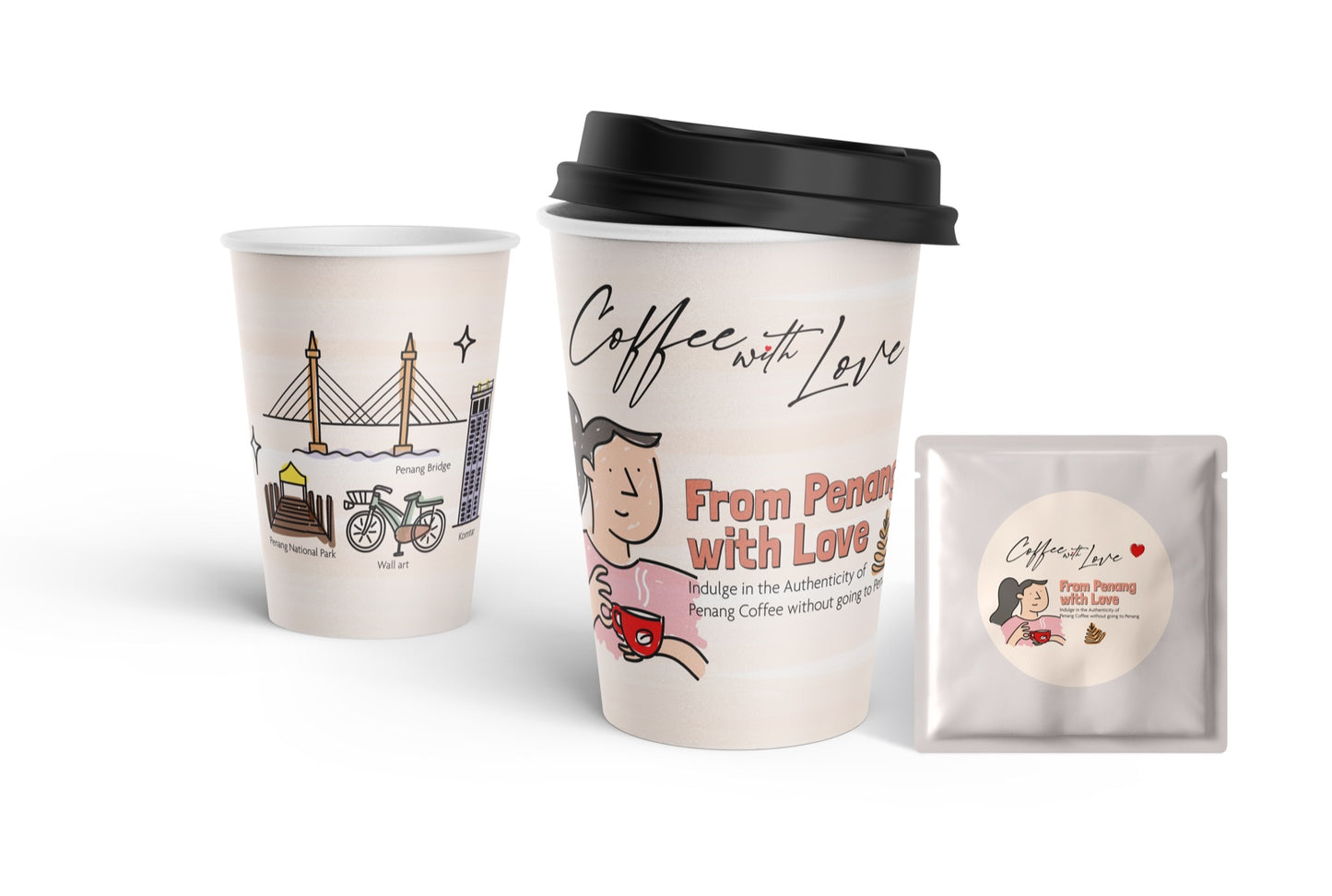 [COFFEE WITH LOVE] 5 Malaysian Kopi Flavour - Penang, Seremban, Ipoh, Malacca, Klang