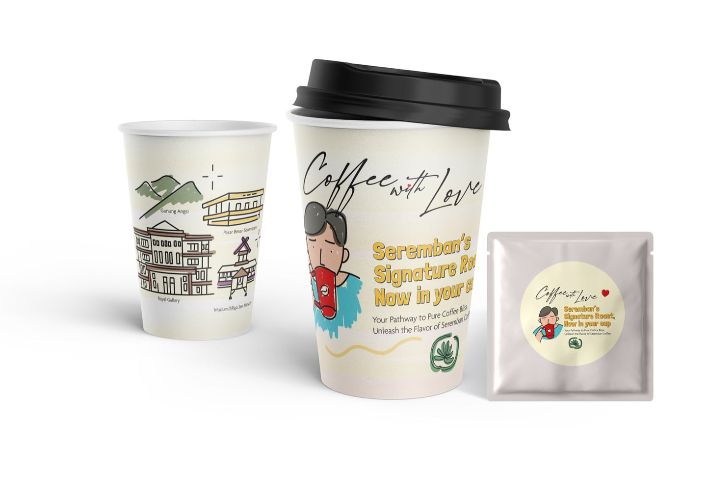 [COFFEE WITH LOVE] 5 Malaysian Kopi Flavour - Penang, Seremban, Ipoh, Malacca, Klang