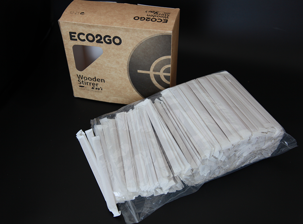 [500pcs/box] Eco Wooden Stick Stirrer