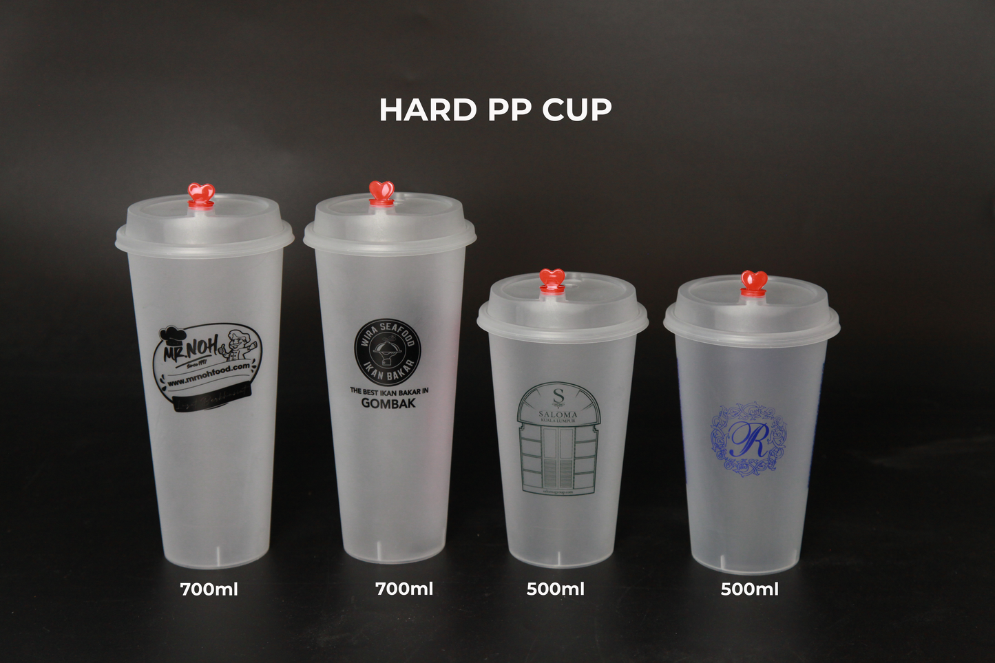 Hard PP Cup 500/700ml [Custom Printing]