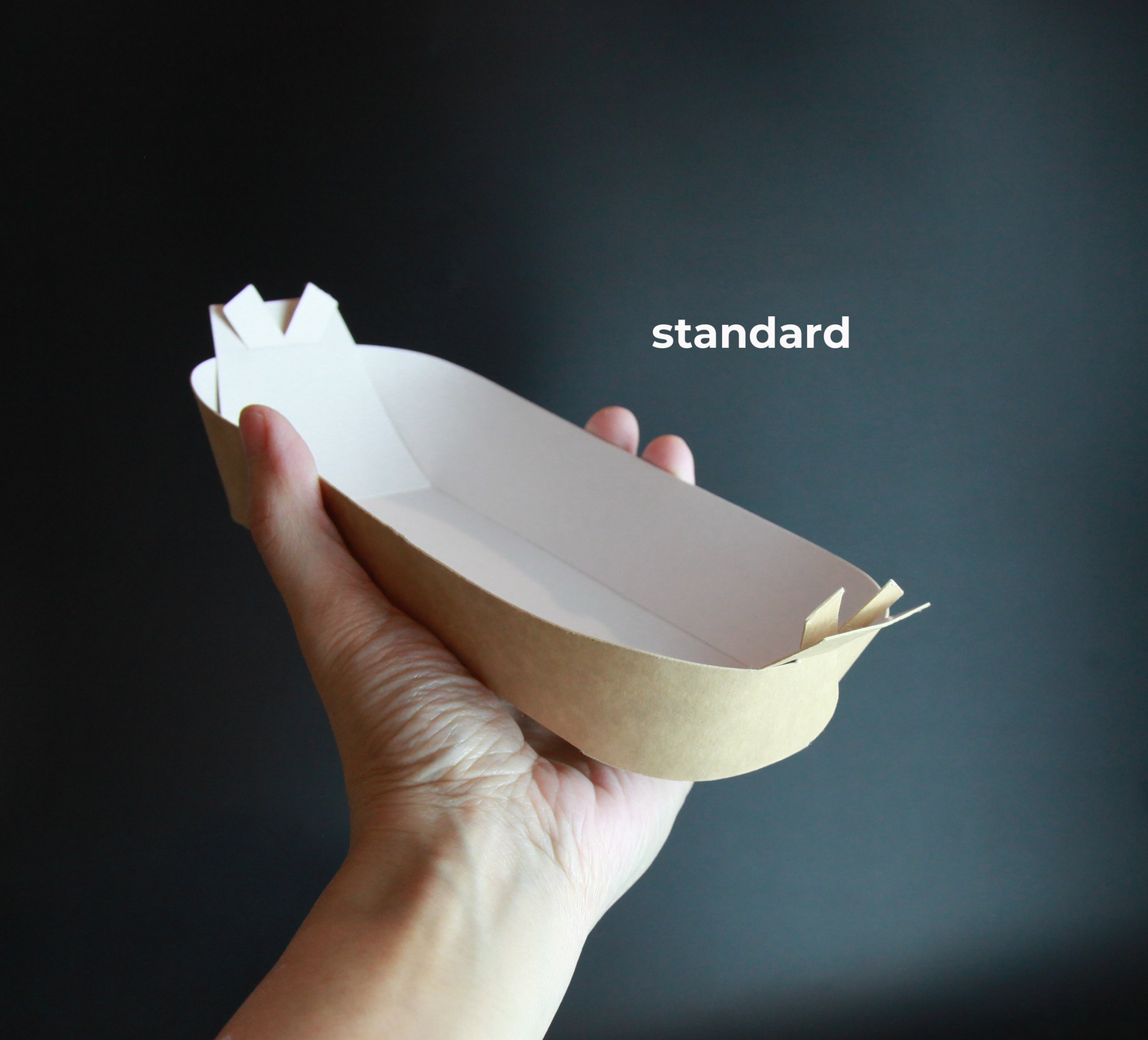 Sustainable Eco Paper Boat Tray (10pcs/pack)