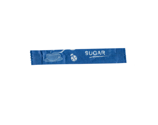 White Sugar Tube Sachet for Cafe