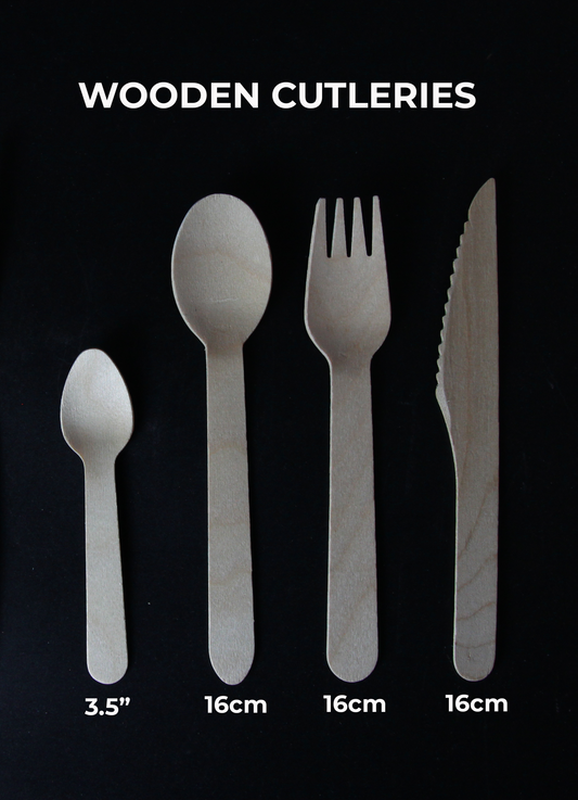 Sustainable Eco Wooden Cutleries